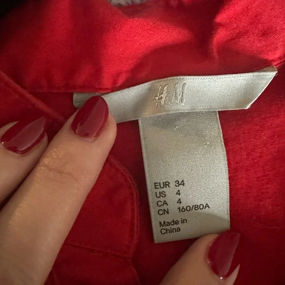 Knee length H&M Button up dress - Picture 3 of 4